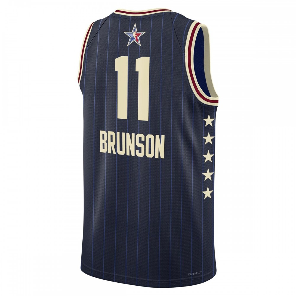 Jalen Brunson Jordan Brand Unisex 2024 NBA All-Star Game Swingman Jersey - Navy-Pro Kit Vault | Brand New 26/27 Sports Jerseys
